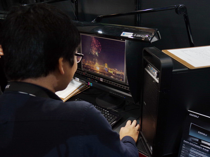 RAW現像体験を楽しめる