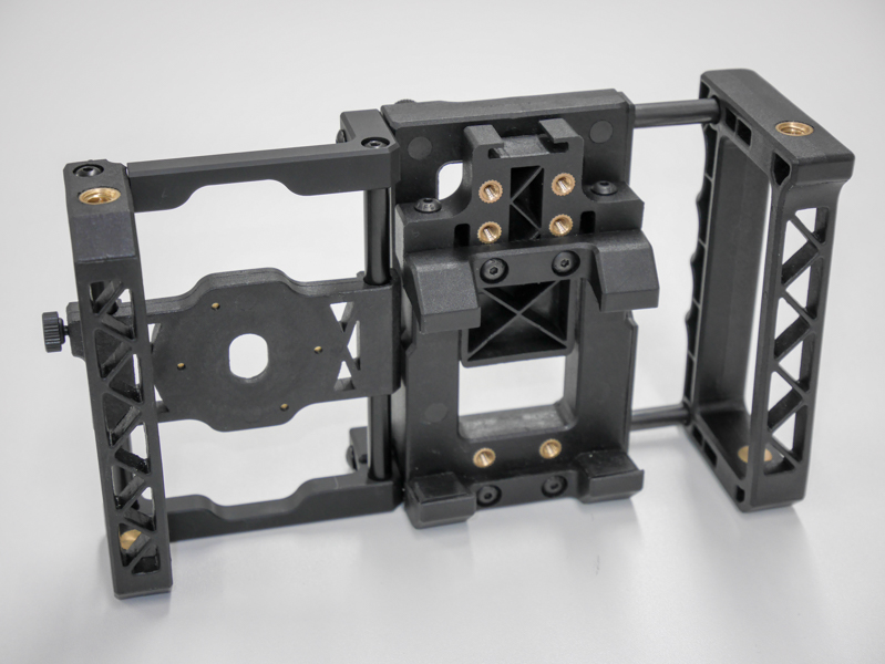 スマートフォン取り付け側からの写真