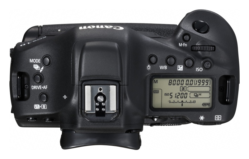 上面（EOS-1D X Mark II）