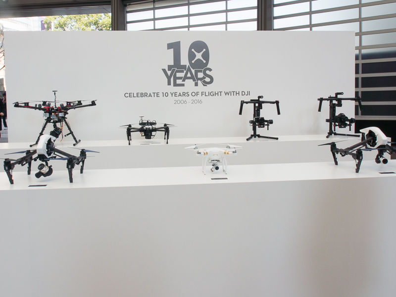 DJIは今年10周年