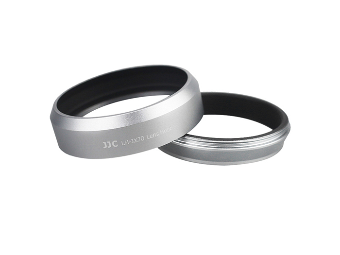 フード本体とアダプターリング