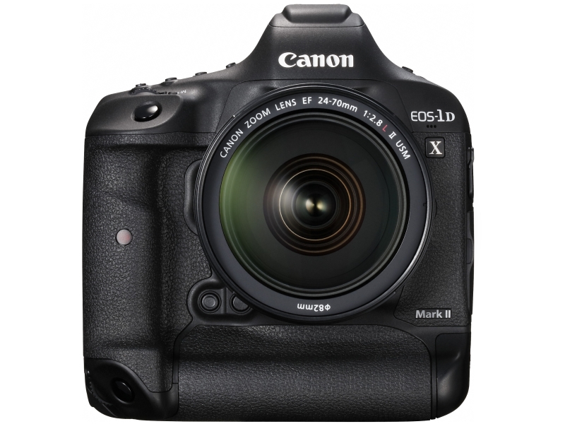<strong class="">EOS-1D X Mark II</strong><br class="">発売予定日：2016年4月下旬／予想実勢価格：税別73万円前後<br class="">イメージセンサー：有効約2,020万画素35mm判フルサイズCMOSセンサー／ISO感度：ISO 100～51200（ISO 50～409600まで拡張）／ファインダー視野率：約100%／シャッター速度：1/8,000～30秒、バルブ／連続撮影速度：最高約14コマ/秒（ファインダー撮影時）／背面液晶モニター：ワイド3.2型TFT、約162万ドット／AF：61点測距（うち、クロスセンサーは41点）、EV-3～18（ISO 100、常温）／動画：最高4K、60p／バッテリー：LP-E19、LP-E4N、LP-E4／大きさ：約158（W）×167.6×（H）×82.6（D）mm／重さ：約1,530g（メモリーカード、バッテリー含む）