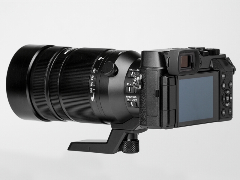 カメラを横位置にセットした状態