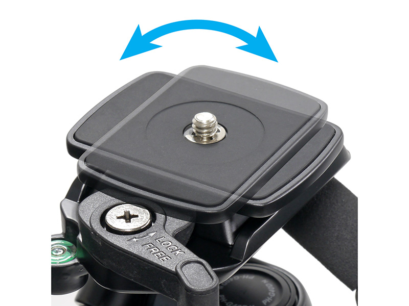 シュープレートは縦横両対応