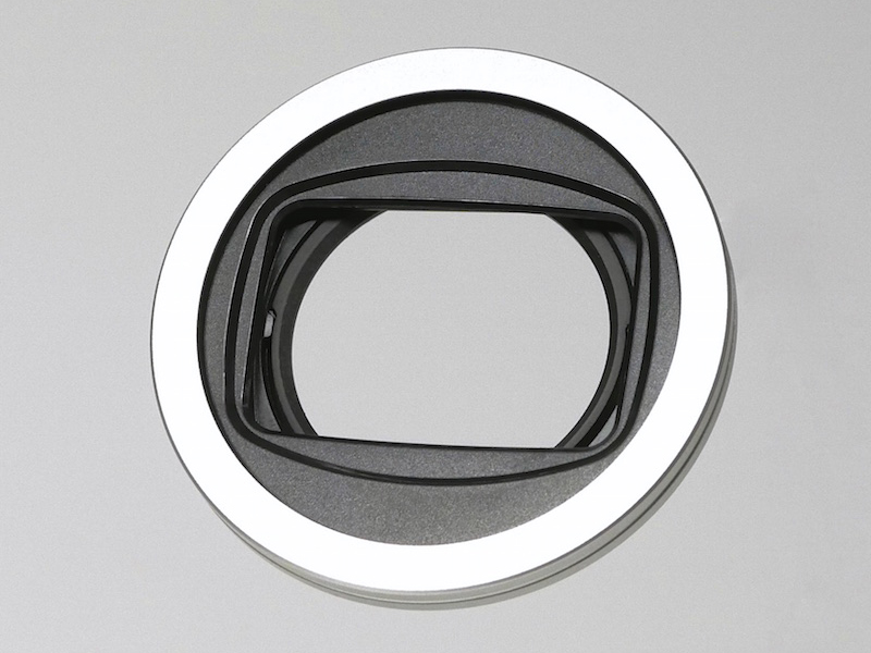 カーテンが開いたところ