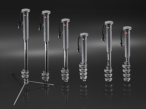 マンフロットXPRO一脚に、自立スタンド付きモデル - デジカメ Watch Watch