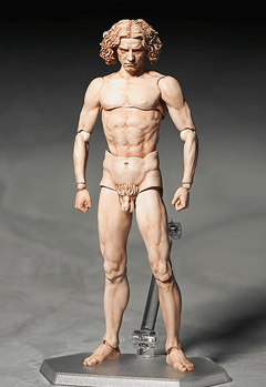 キモカッコイイ芸術作品? 「figma ウィトルウィウス的人体図