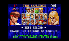 ストリートファイターII ニューチャレンジャー　ジグソーパズル　500ピース ストリートファイターII' ジグソーパズル 完成品 - メルカリ