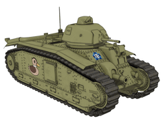 第6回 カモっぽくても重戦車です B1bis を Wot で動かす ガールズ パンツァー 好きなら World Of Tanks に来い Game Watch