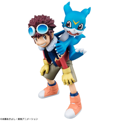 デジモンテイマーズ　G.E.M ギルモン&松田啓人　新品未開封　フィギュア デジモンテイマーズ 冒険者たちの戦い G.E.M.シリーズ デジモン
