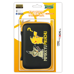 ポケモン サン・ムーン」柄のNew3DS LL用カードケース一体型
