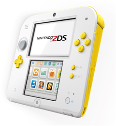 ホワイト×イエローの新色ニンテンドー2DS発売決定！ - GAME Watch