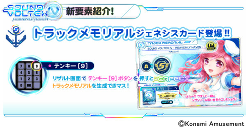 AC、音楽シミュレーションゲーム「SOUND VOLTEX IV HEAVENLY