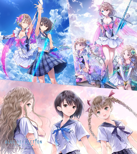 BLUE REFLECTION 幻に舞う少女の剣」、成長システムが明らかに - GAME