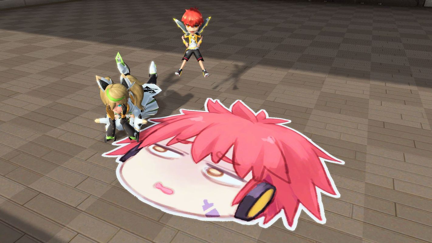 うえぽのモアマット:モアの顔のマットで、マイルームの床に敷くためのもの