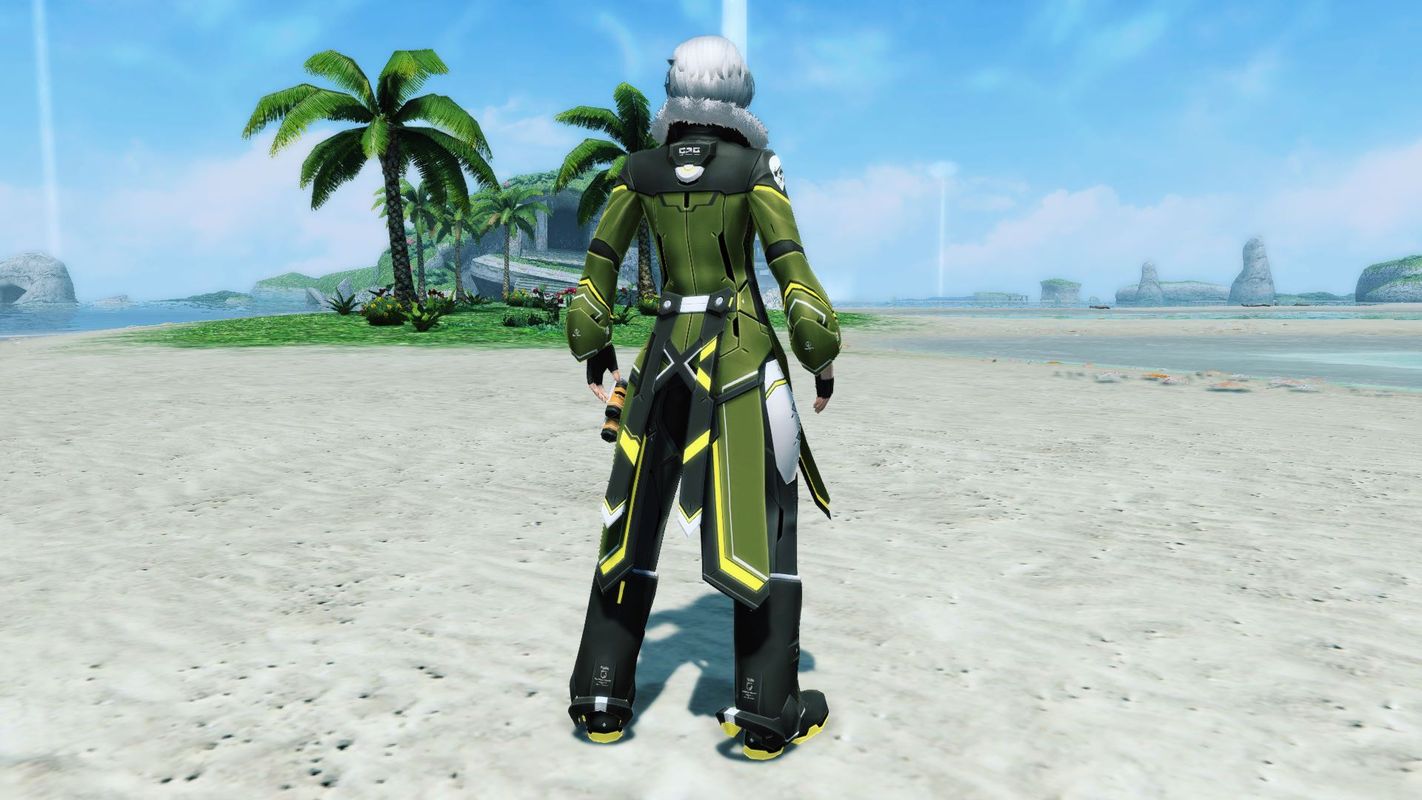 スケアードフィッシュ:カジュアルな雰囲気が漂う戦闘服