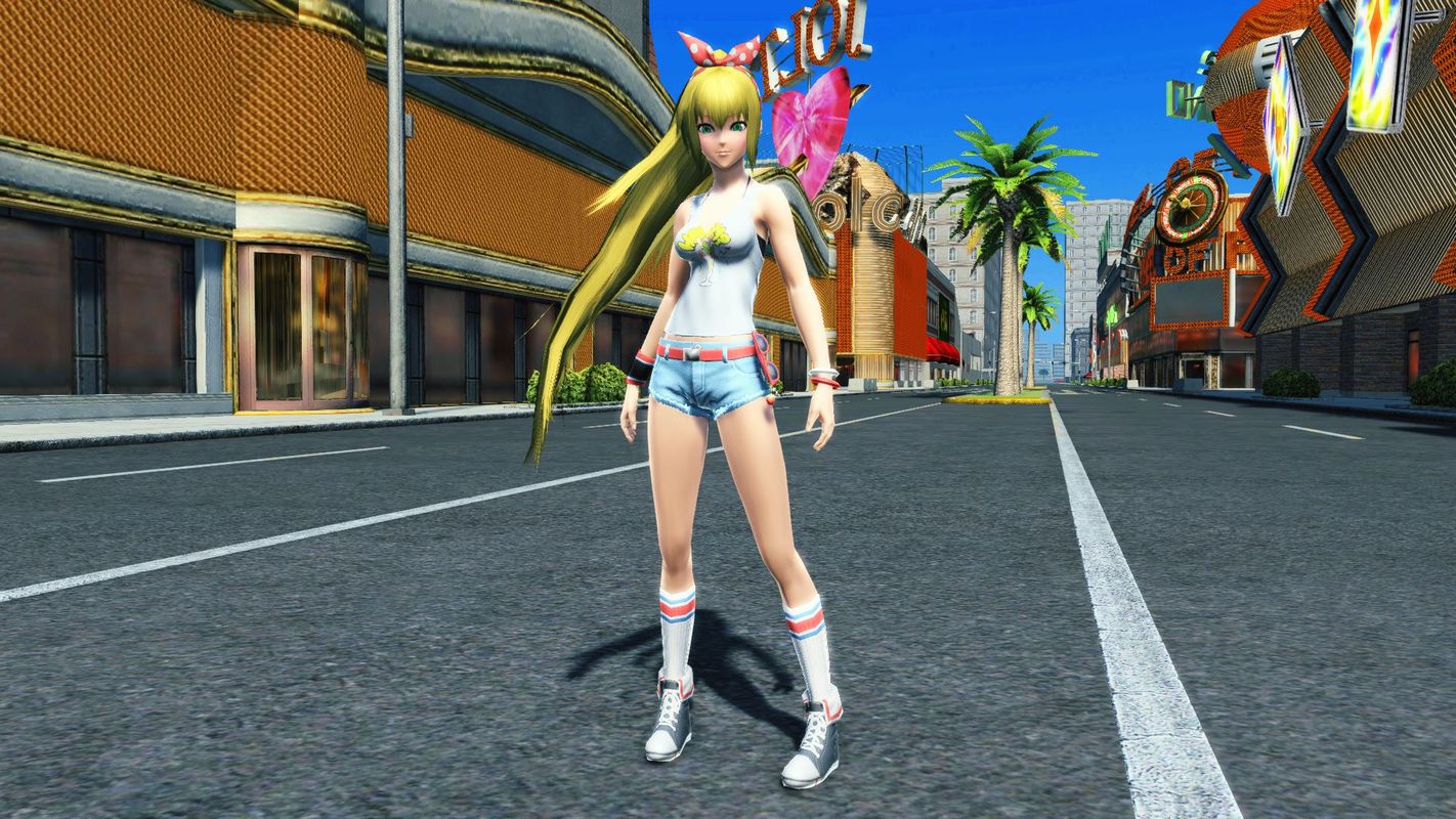 タンクトップデニム