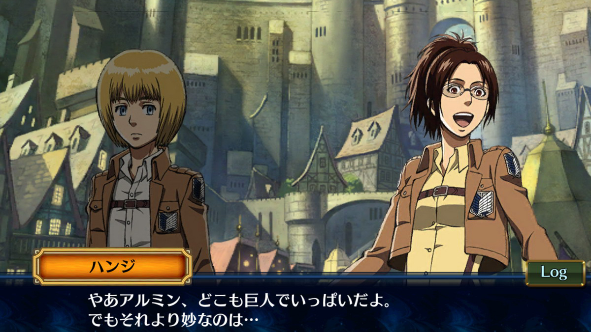 ストーリーにはハンジも登場する
