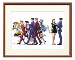 逆転裁判」15周年記念ギャラリー「逆転裁判画廊」がオープン！ - GAME