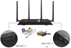 ネットギアジャパン、無線LANゲーミングルーター「Nighthawk X4S R7800 ネットギアジャパン、無線LANゲーミングルーター「Nighthawk X4S R7800
