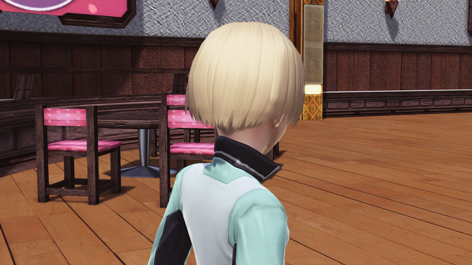 編み込みショート