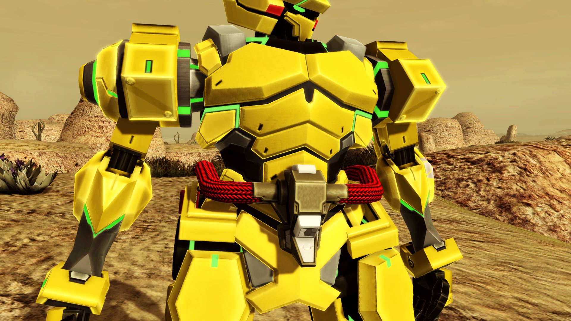 動力パイプ腰　赤