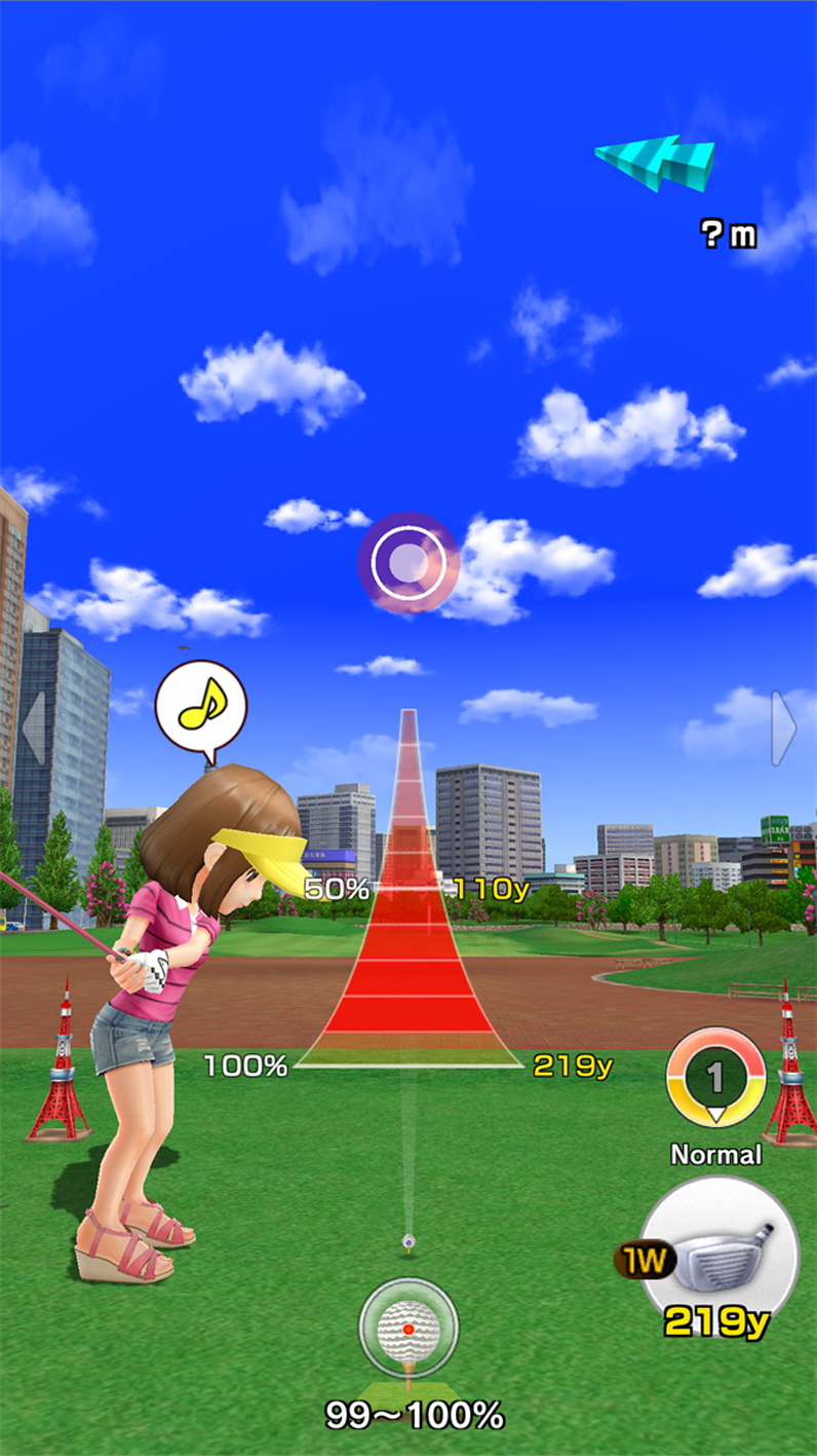 簡単・爽快ショット！ これぞ王道の「みんなのGOLF」！ スマホ版「みんゴル」をプレイ - GAME Watch