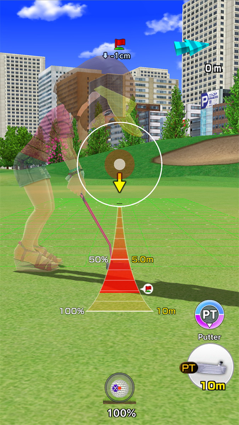 簡単・爽快ショット！ これぞ王道の「みんなのGOLF」！ スマホ版「みんゴル」をプレイ - GAME Watch