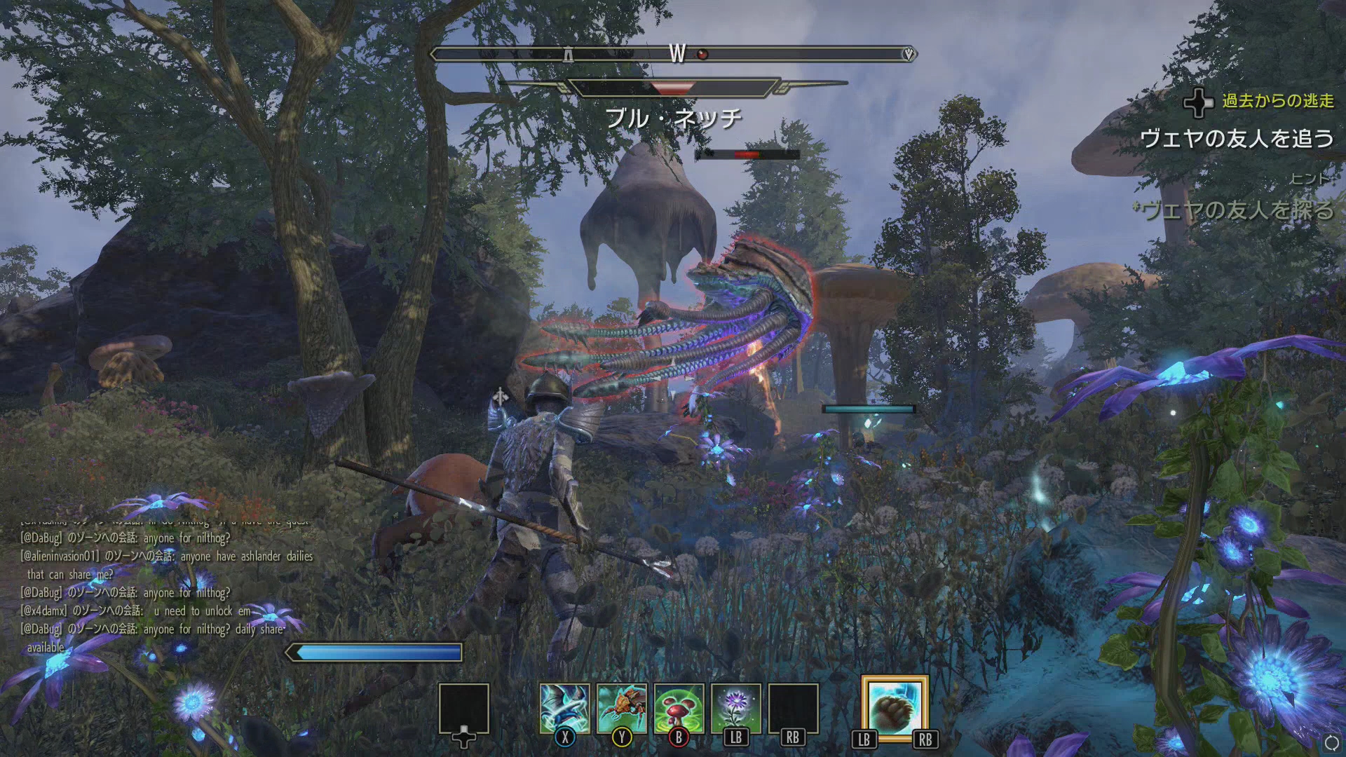 自然の力を使って戦うウォーデン、こちらも育てていきたい