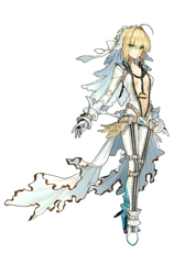 Nintendo Switch「Fate/EXTELLA」、ネロの新規衣装「解放の花嫁」の