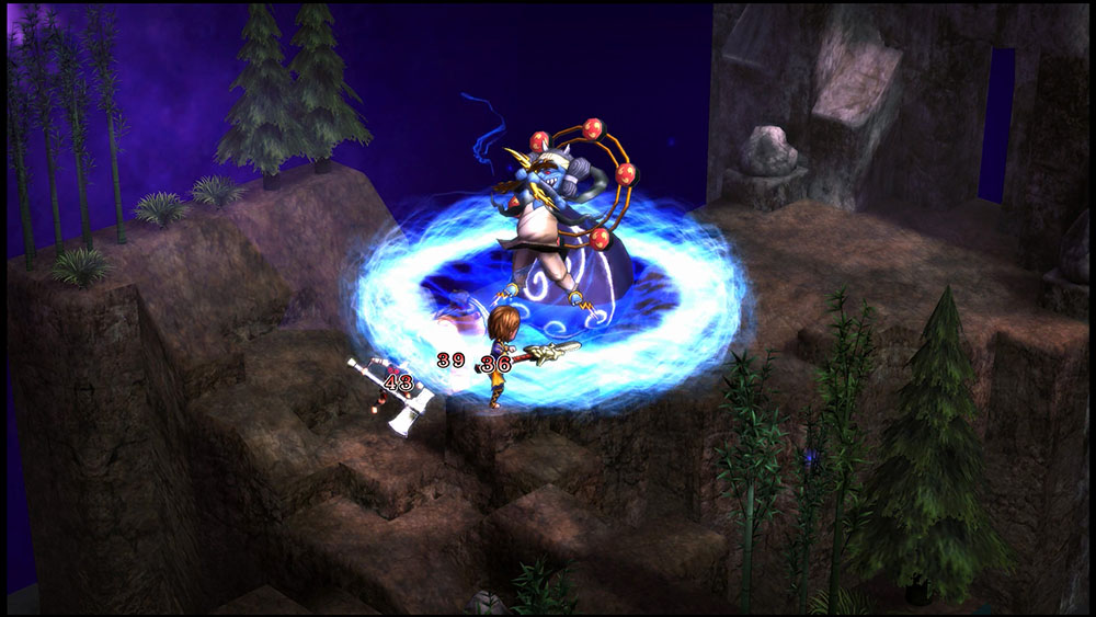 カグヤたちを窮地に追い込む、強力な雷撃を次々と繰り出す