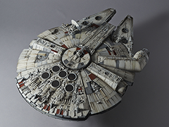 スター・ウォーズ」の「ミレニアム・ファルコン」、1/72の「PG