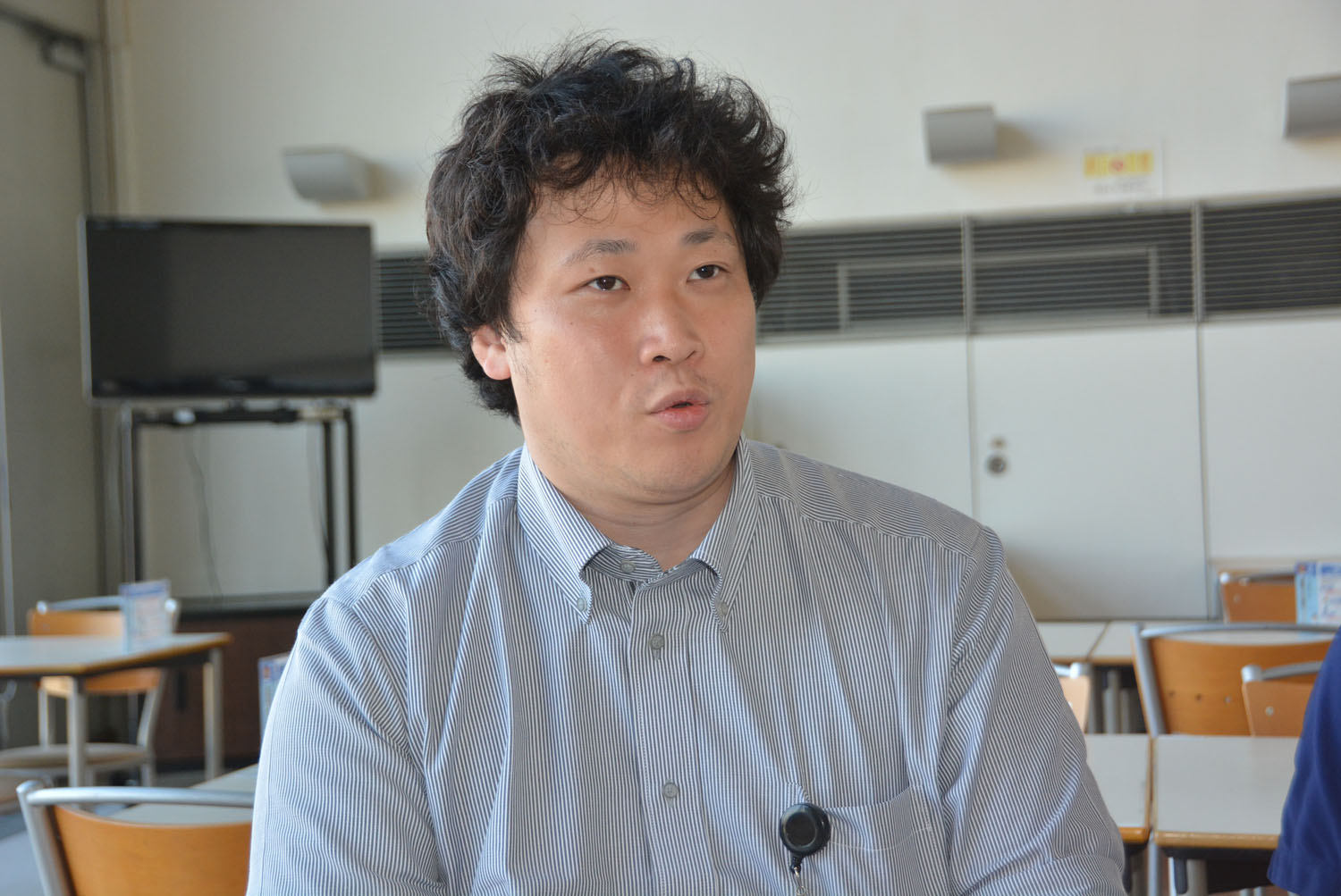 「S.H.Figuarts 本郷猛」を担当したエムアイシーの今野裕太氏。デジタル彩色のディレクションを担当