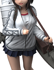 ワンフェス限定！アオシマ、「艦隊これくしょん」より「速吸