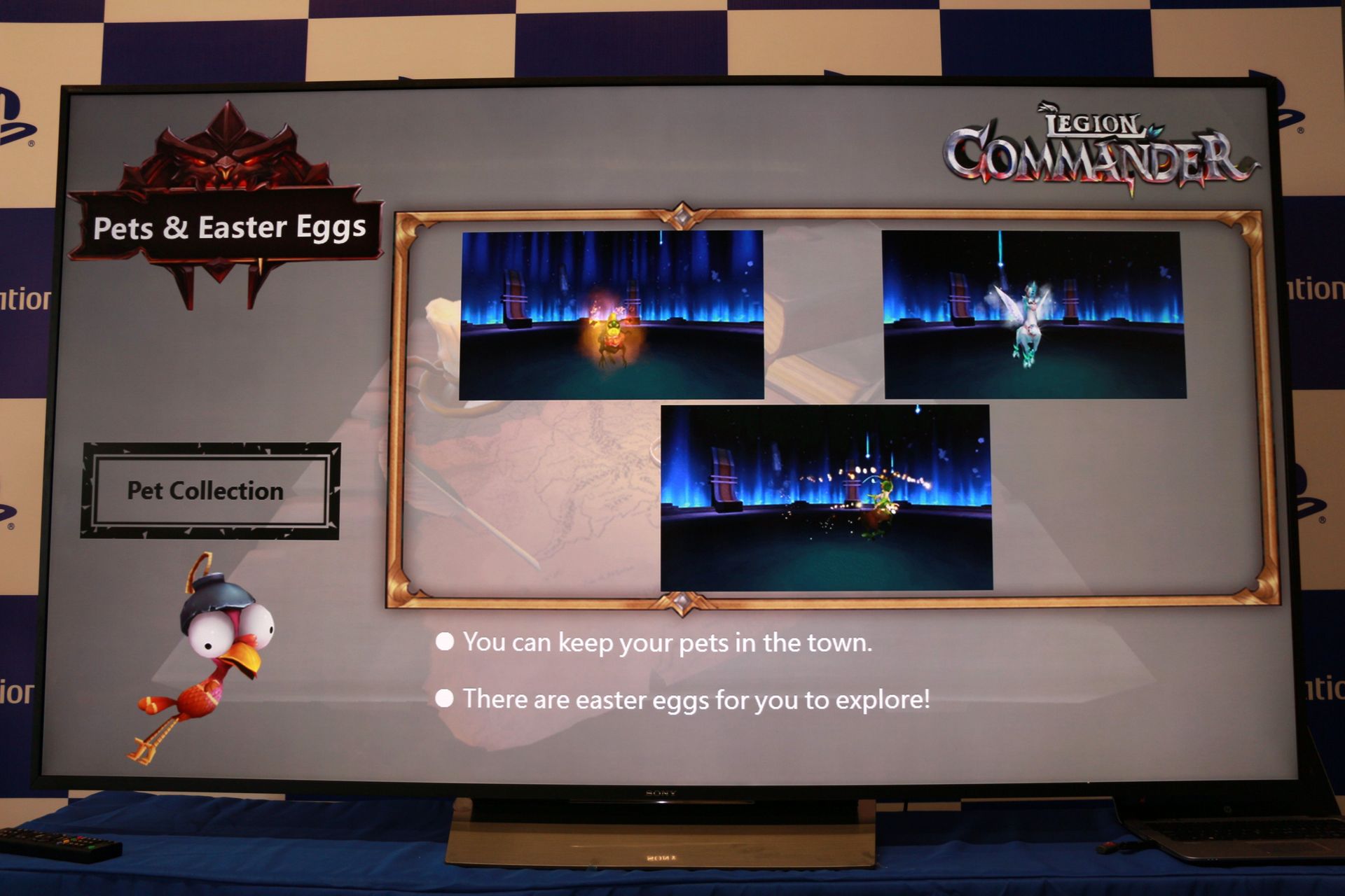 ペットコレクション要素もある