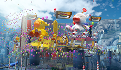 モグチョコカーニバル ポストカード スクエニカフェ FF15 【公式通販】