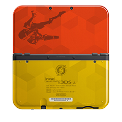 任天堂、「メトロイド」より「サムス」柄のNew ニンテンドー3DS LLを