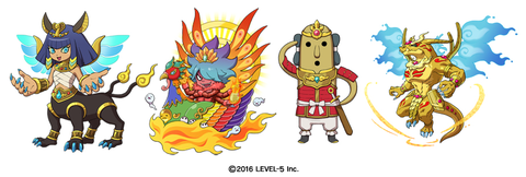 妖怪ウォッチ バスターズ & 3 スキヤキ/テンプラ 4本セット Amazon