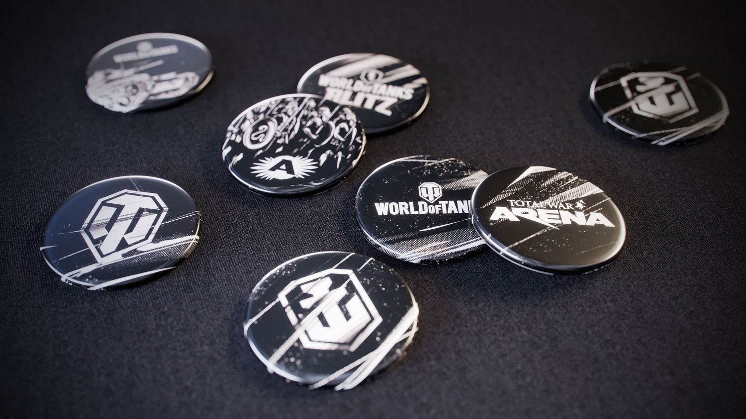 「Wargaming」TGS2017オリジナル缶バッチ