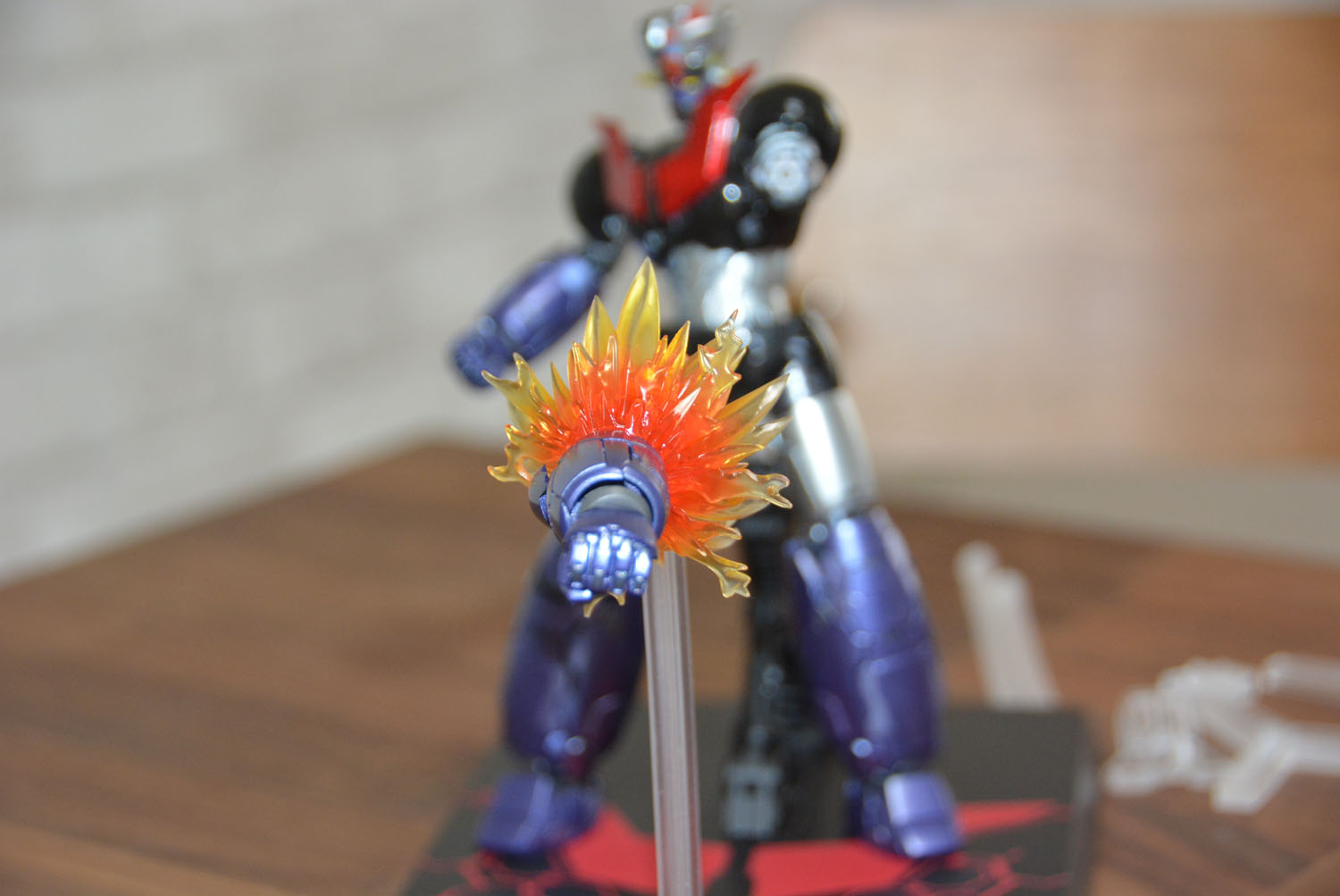 エフェクトパーツを使うことでより一層アクションが派手になる