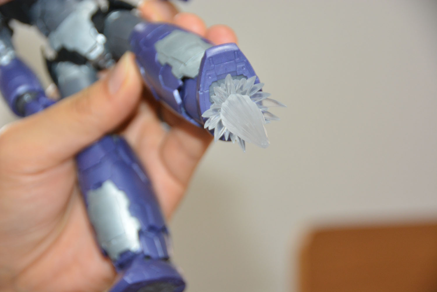 エフェクトパーツを使うことでより一層アクションが派手になる