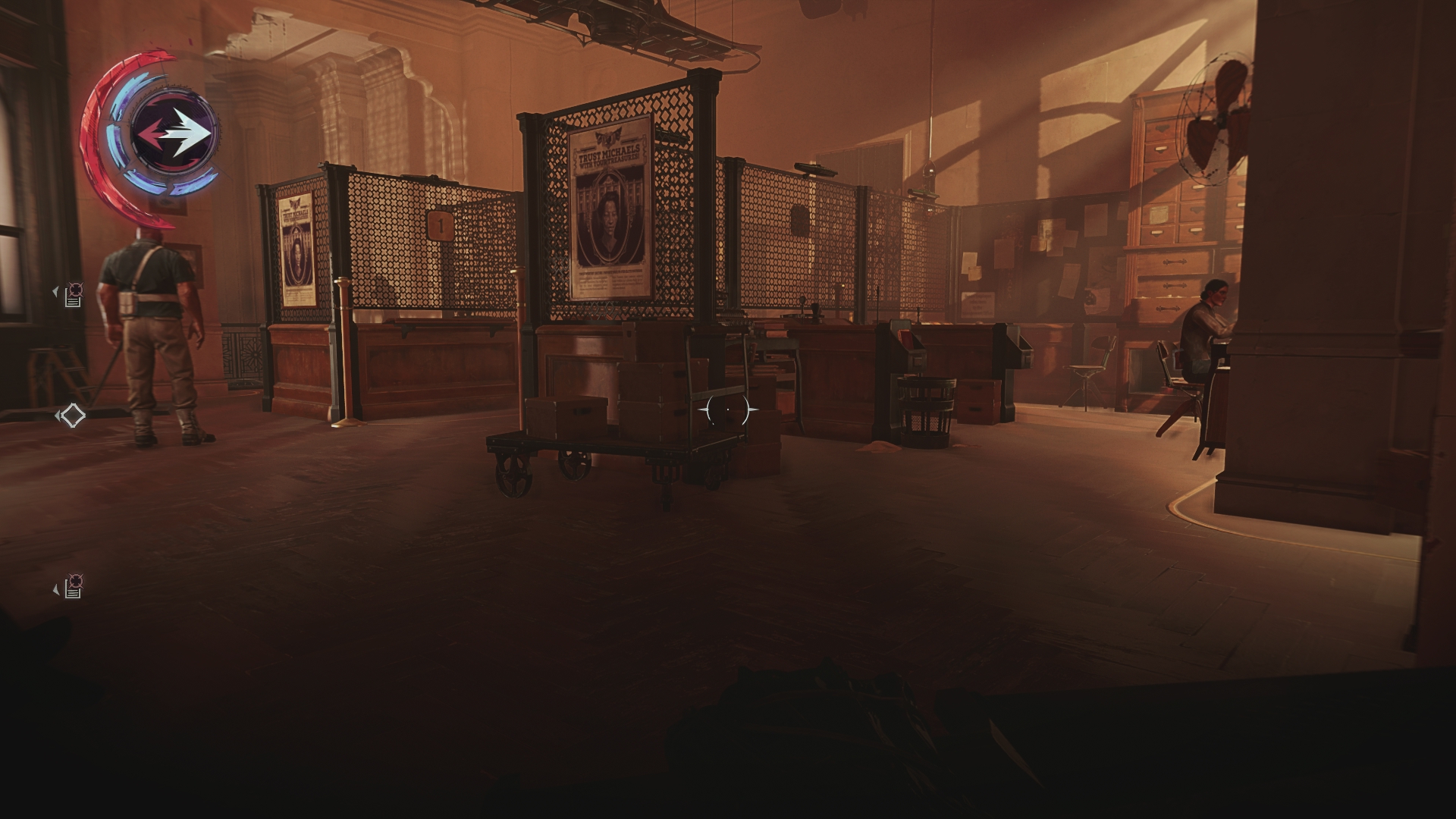 銀行内は立入禁止の地域なので、従業員に姿を見られるだけで怪しまれる。構造も複雑で難易度の高い場所だ