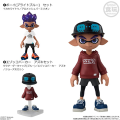 食玩フィギュア、「スプラトゥーン2 きせかえギアコレクション」予約