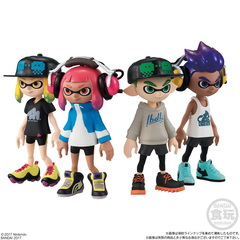 食玩フィギュア、「スプラトゥーン2 きせかえギアコレクション」予約