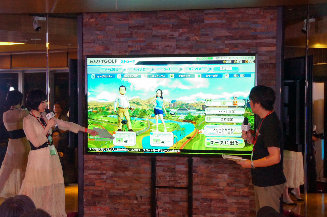 クリエイター VS ユーザーの「New みんなのGOLF」対決も！ イーグルまで飛び出して、大いに盛り上がった対決となった