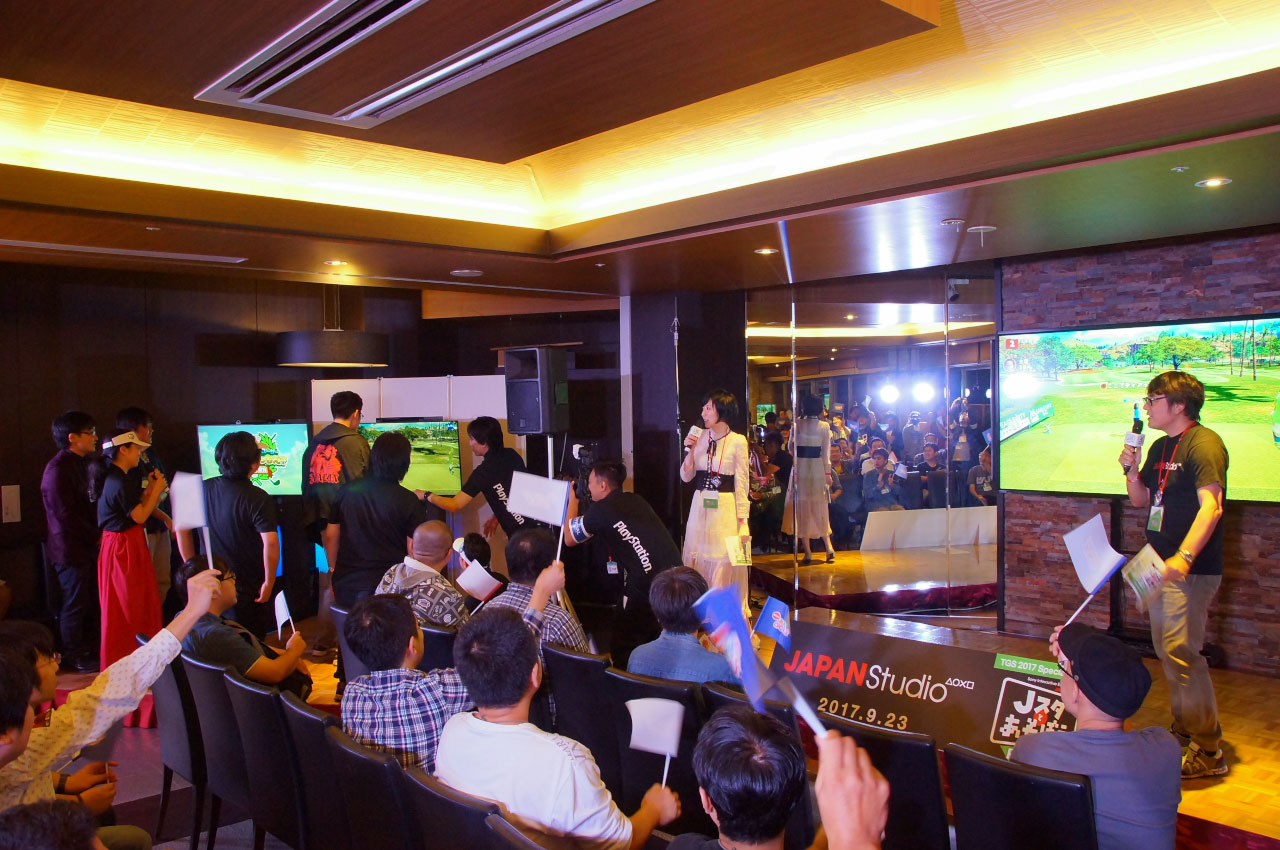 クリエイター VS ユーザーの「New みんなのGOLF」対決も！ イーグルまで飛び出して、大いに盛り上がった対決となった