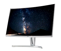 Acer、27型フルHDのフレームレス湾曲ゲーミングモニターを発売 - GAME