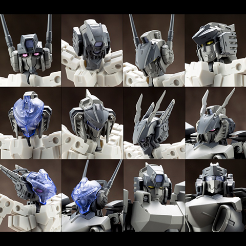 コトブキヤ、オリジナルの頭部パーツを作れるキットの発売を決定