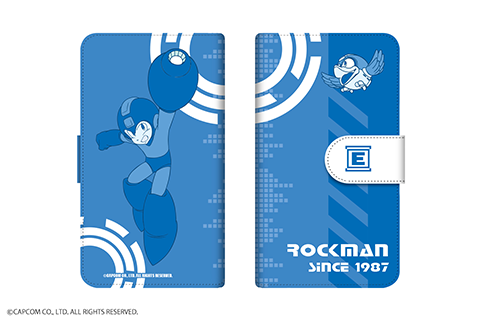 ロックマン」30周年を記念した手帳型スマートフォンケースが登場