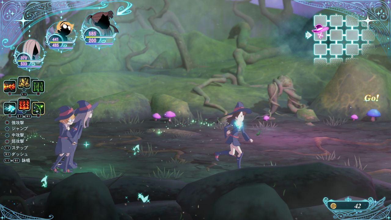 キノコや昆虫などのユニークな敵モンスターたちも登場